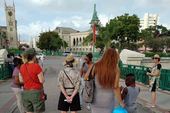 A Guided Walking Tour of a History of a City - Bridgetown - The Parliament Buildings from the outside
