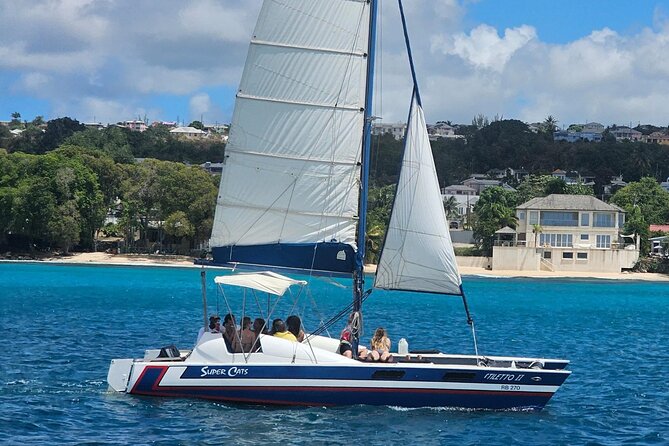 Barbados Catamaran Snorkel Cruise with Lunch and Open Bar - The Bajan buffet is more than a snack