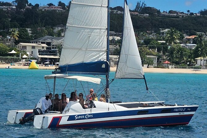 Barbados Catamaran Snorkel Cruise with Lunch and Open Bar - Rum punch, conversation, and the return sail