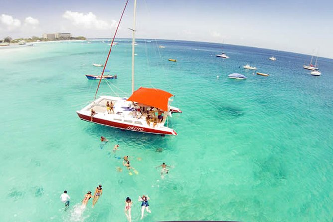 Barbados Catamaran Turtle Snorkel with Open Bar - How the crew handles safety and comfort