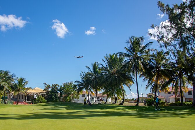 Barbados Golf Experience Pass Challenge and Fun Golf for All - Warm up before taking on the links-style course