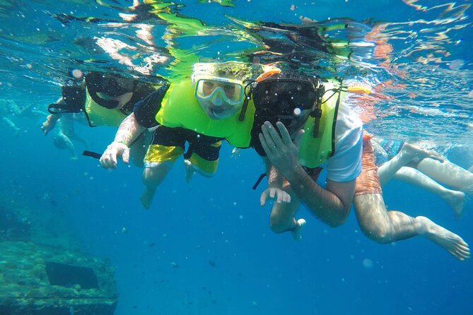 Barbados Shore Excursion Island Tour and Snorkel Cruise - Boarding the Tranquility at Carlisle Bay