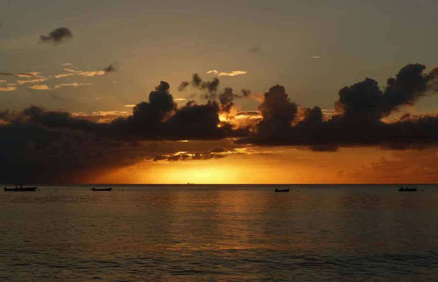 Bridgetown: Barbados Coastline Sunset Luxury Cruise - What the double-decker pontoon adds