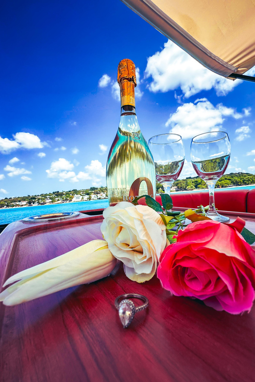 Bridgetown: Barbados Coastline Sunset Luxury Cruise - Food, drinks, and the middle part of the cruise