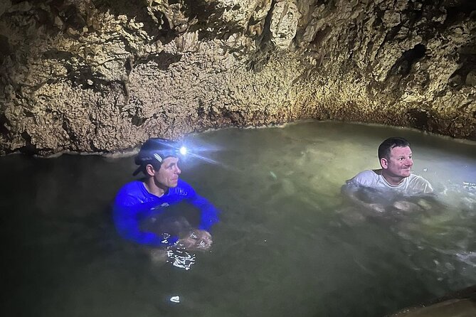 Cole's Cave Spelunking Adventure - Walking through the tropical forest