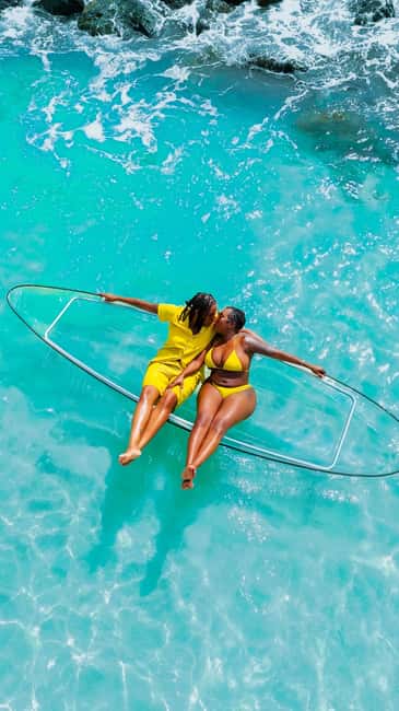 Drone Clear Kayak Barbados Photoshoot - What the 30-minute Barbados shoot is really like