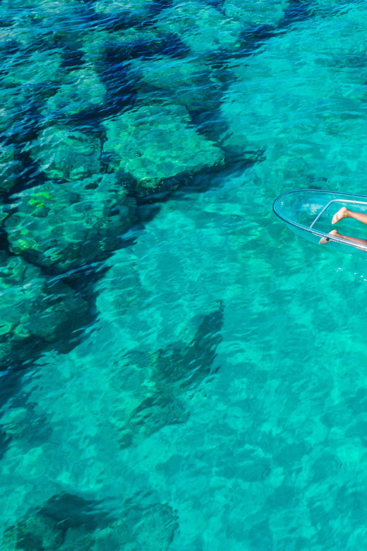 Drone Clear Kayak Barbados Photoshoot - What you receive after the camera stops