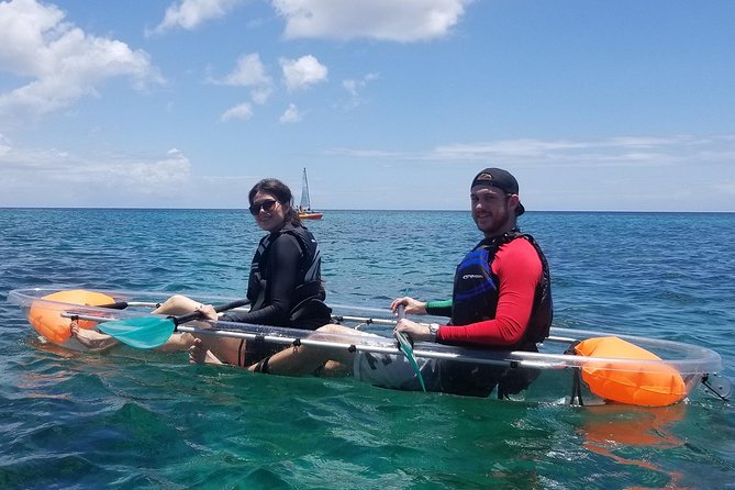 Folkestone Coral Reef Clear Kayak Tour - Folkestone Marine Park without motor traffic