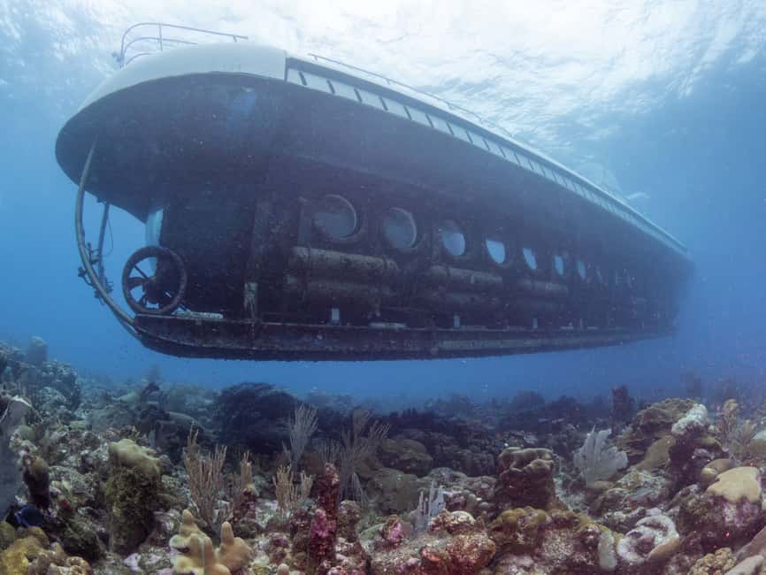 From Bridgetown: Scenic Boat and Submarine Tour - Leaving Bridgetown aboard the Ocean Quest