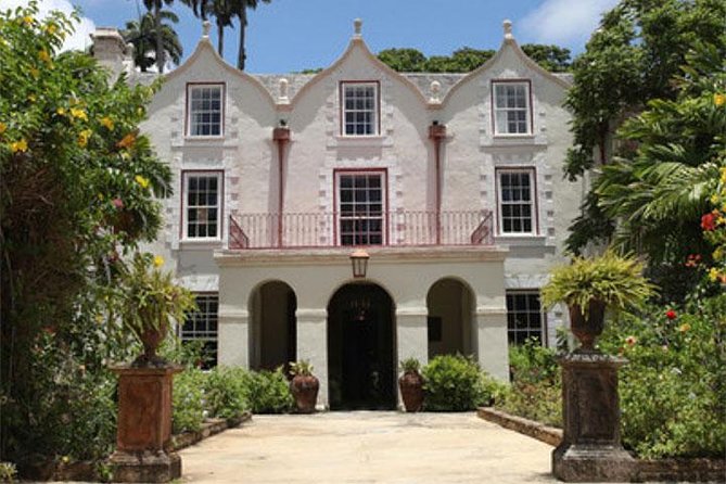 Hunte's Garden and St Nicholas Abbey small group Barbados tour - Morgan Lewis Windmill connects scenery with sugar