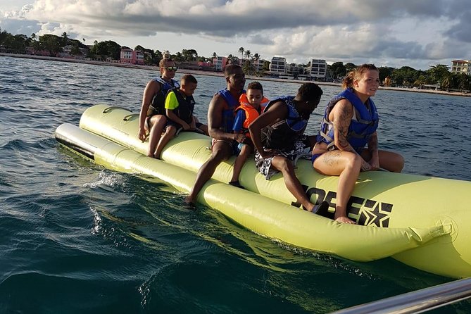 Inflatable Toy Rides - The ride itself: quick turns, bouncing water, and west coast views