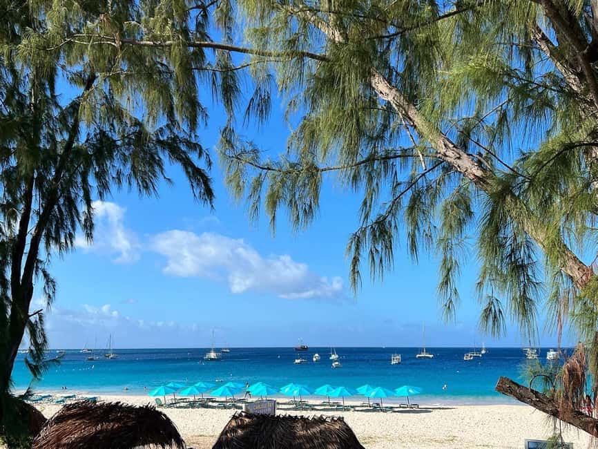 Shuttle to Carlisle Bay inclusive of beach chair - What happens from hotel pickup to the beach