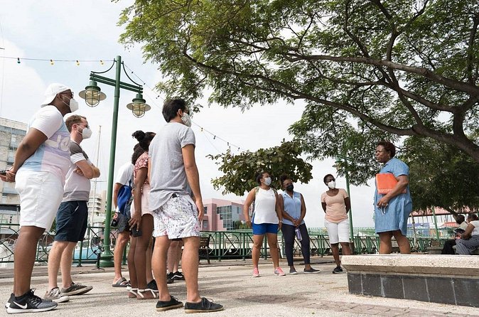 Walking Tour of Historic Bridgetown - Jubilee Gardens and a Pause in the City