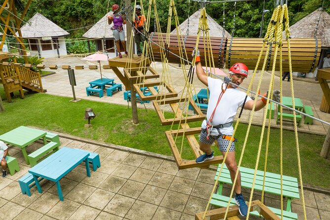 Zipline Experience & Obstacle Course at Harrison's Cave by Chukka - A quiet break on the Pride of Barbados trail